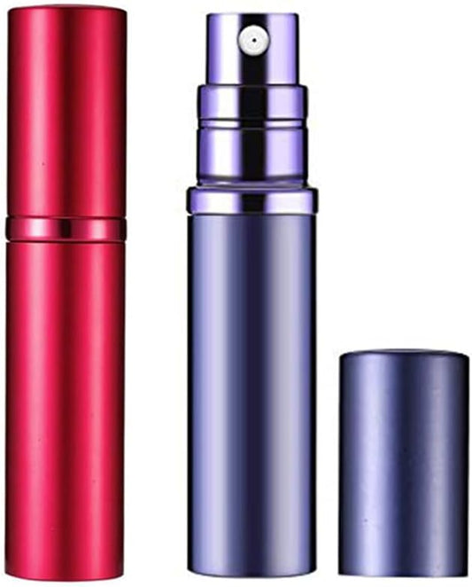 YEEJOK Travel Essentials for Women Men, Travel Perfume Bottles Refillable, Perfume Atomizer Spray Container, Mini Portable Easy Pump Refilled 5ml Bottle for Flying,Purse,Vaction Essentials