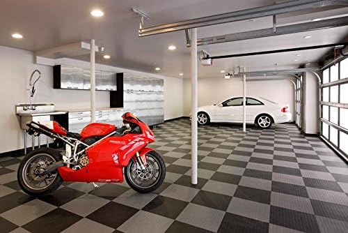 SnapLock GarageDeck 12"x12" Coin Garage Tiles, 48 Pack - Image 2