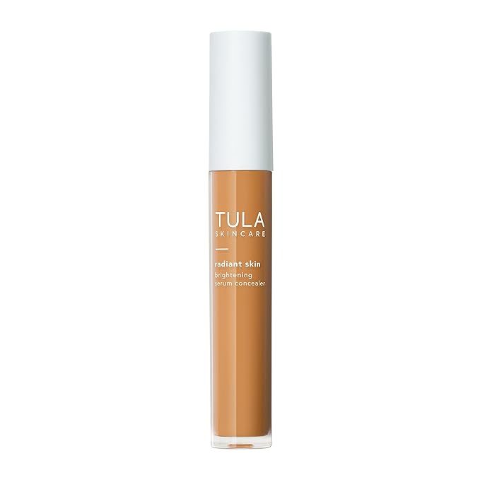 TULA Skin Care Radiant Skin Brightening Serum Concealer - Conceals Dark Circles & Discoloration, Longwearing & Crease-Resistant, Brightens the Appearance of Skin Over Time, Shade 145, 0.18 fl oz.