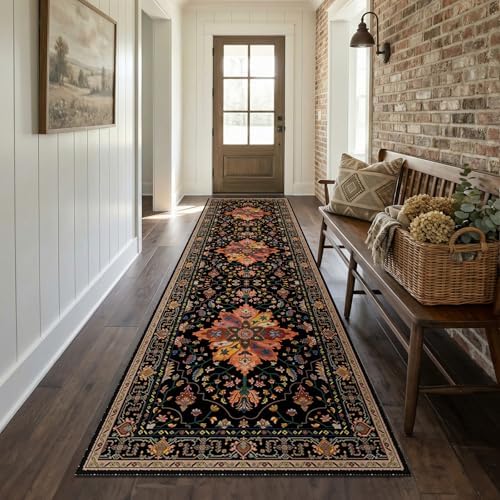 RELEANY Washable Area Rug, Runner 2'x8' - Image 2
