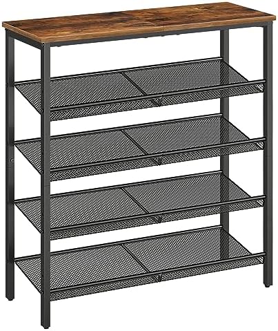 HOOBRO Shoe Rack for Entryway, 5-Tier Shoe Organizer by HOOBRO