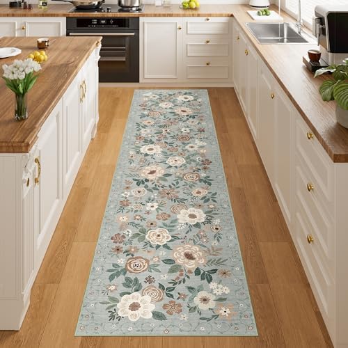 DUKINO 2x8 Runner Rug, Washable Runner Rug by DUKINO