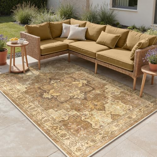 GENIMO Indoor Outdoor Rug, Washable - Image 3
