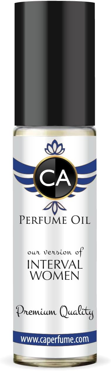 CA Perfume Impression of Interval for Women Replica Fragrance Body Oil Dupes Attar Roll-On 0.3 Fl Oz/10ml-X1