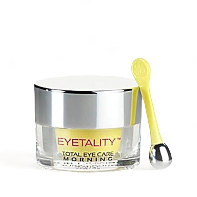 Serious Skincare - Eyetality Morning Total Eye Care Cream - For Lines, Wrinkles, Under Eye Puffiness and Dark Circles - Coffee Bean Extract - Vitamin C - Pomegranate - 0.5 oz