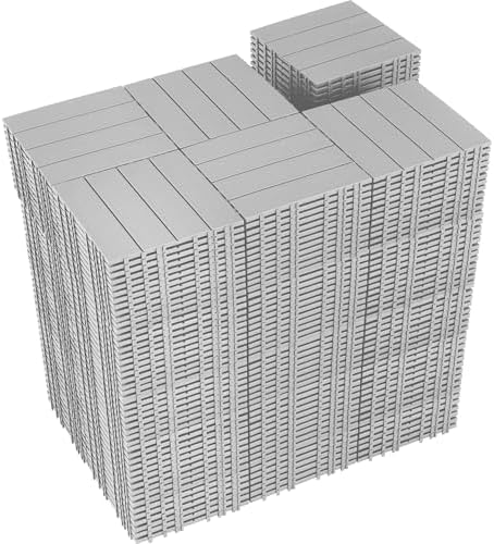 288 PCS Plastic Interlocking Deck Tiles by SkillMaid