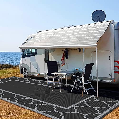 GENIMO Outdoor Rug, Waterproof Plastic Rugs 9'x18' - Image 6