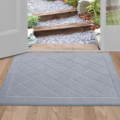 BEQHAUSE Dirt Trapper Door Mat 24" x 36", Doormat Non-Slip by BEQHAUSE