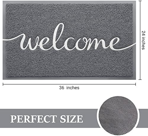 Door Mat Welcome Mat Floor Mat for Entryway, High Traffic Areas - Image 3