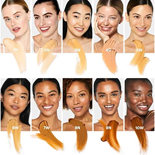 Glo Skin Beauty C-Shield Anti-Pollution Moisture Tint - Tinted Moisturizer With SPF 30 for Face, Broad Spectrum Protection & Vitamin C, 1.7 Oz (10W-Dark)
