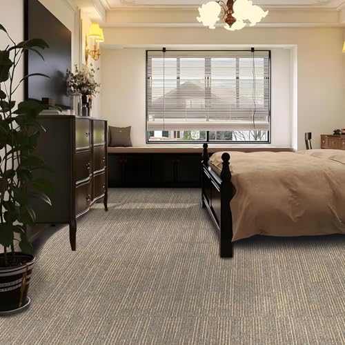 LITA Carpet Tiles Reusable 24" x 24" Squares Indoor/Outdoor, Khaki Polypropylene - Image 6