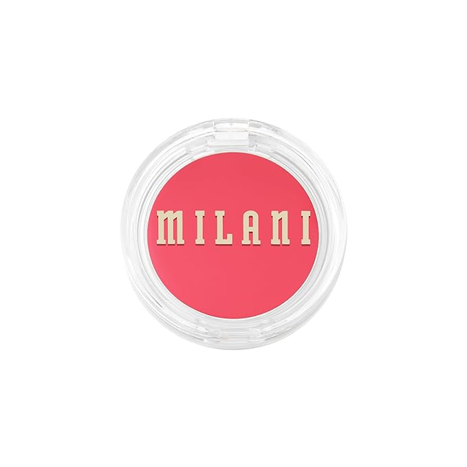 Milani Cheek Kiss Cream Blush- Cream to Gel Blush for Cheek and Lip Tint