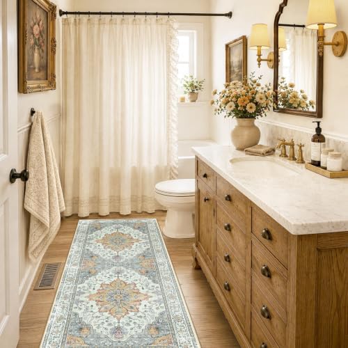 RELEANY Washable Area Rug, Runner 2'x6' - Image 3