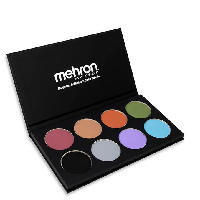 Mehron Makeup iNtense Pro Pressed Pigment Palette (Earth)