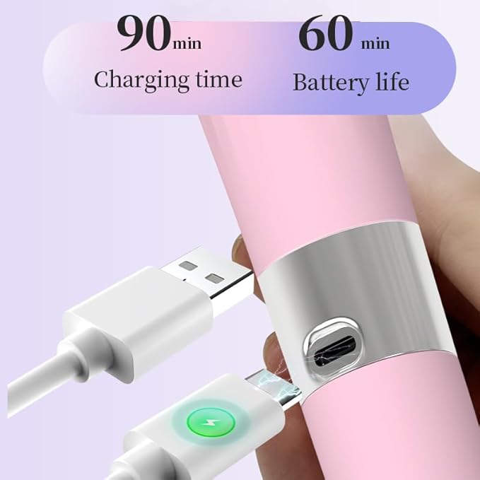 Dual-Head Body Trimmer for Women,2 in 1 Women Electric Shaver,IPX7 Waterproof Close Shaver and Facial Hair Remover for Body,Arm Bikini Face Leg-USB C Charge Wet & Dry Use-Bulit in Light