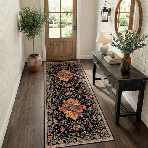 RELEANY Washable Area Rug, Runner 2'x6' - Image 4