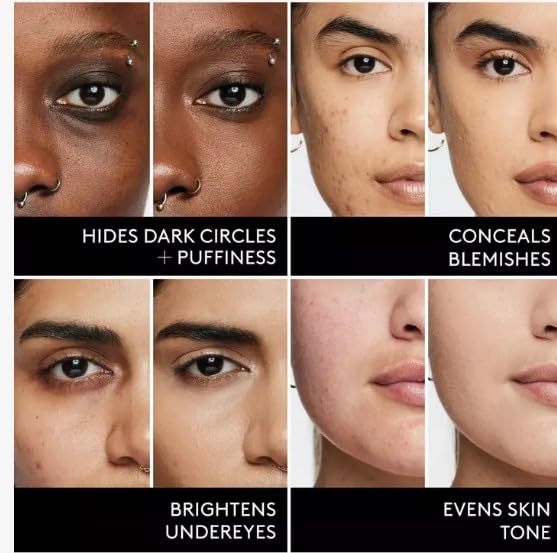 Fenty Beauty by Rihanna We're Even Hydrating Longwear Waterproof Concealer - Your Skincare-Powered Solution to Dark Circles and Puffiness 0.30 oz / 9 ml (140N - light with neutral undertones)