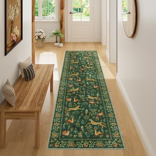 DUKINO 2x7 Runner Rug for Hallway, Washable Kitchen Rugs Non Slip - Image 5
