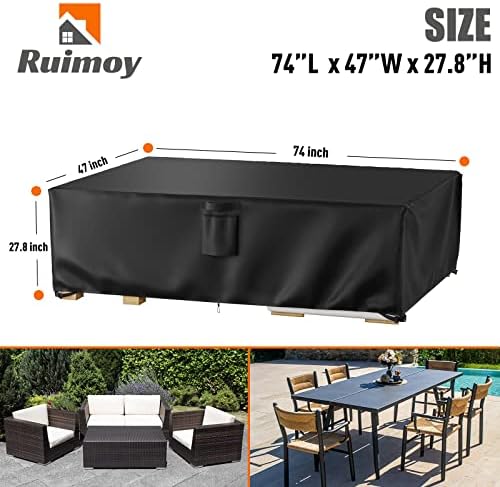 Ruimoy Patio Furniture Covers, Outdoor Furniture Cover Waterproof, General - Image 2