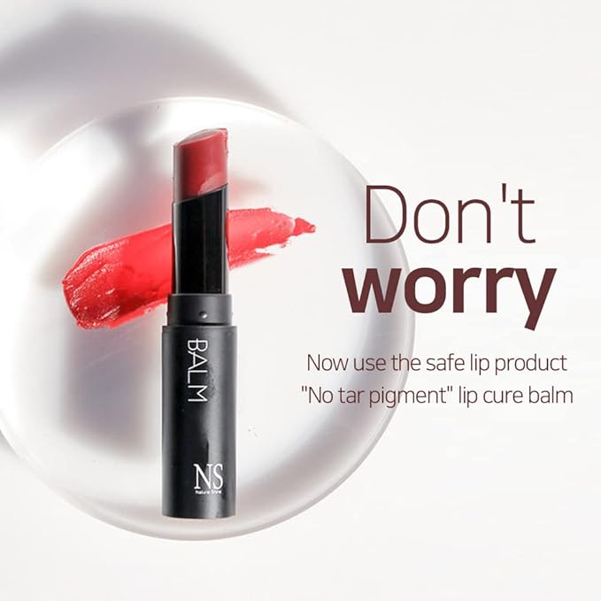 NATURAL SHINE Lux Triple Lip CURE Balm MUSE (Rose Coral), Tar Free, 100% Natural Ingredients, Deep Nourishing Nighttime Lip Treatment Care for Dry and Cracked Lips (0.17oz)