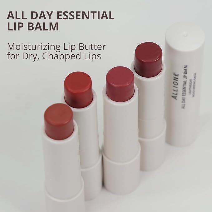 All Day Essential Tinted Lip Balm 05 Berry Fig | Natural Gloss Balm, Moisturizing Lip Care, Deep Nourishing Plant-Based Chapstick, Lasting Hydration Lip Butter for Dry Cracked Chapped Lips
