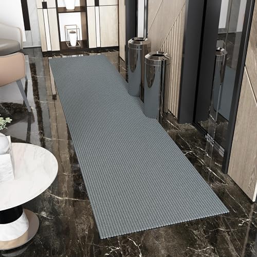 Ottomanson 3x44 Hallway Runner Rug – Non-Slip Indoor Outdoor Door Mat by Ottomanson