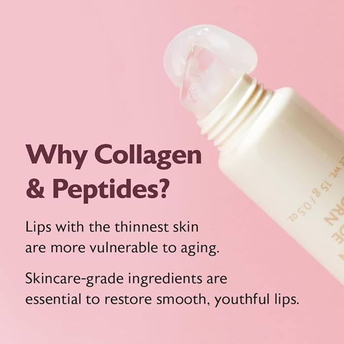 MILKTOUCH [Summer-proof Lip Combo] Black Peel Off Lip Tattoo #03 Black Apple + Collagen Lip Balm #VanillaCake