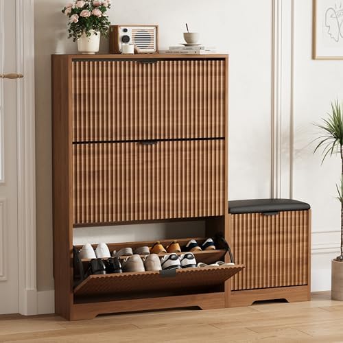 HUANLEGO Shoe Cabinet Storage for Entryway by HUANLEGO