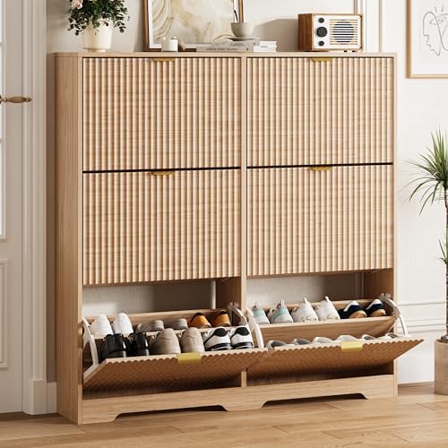 HUANLEGO Shoe Cabinet Storage for Entryway by HUANLEGO