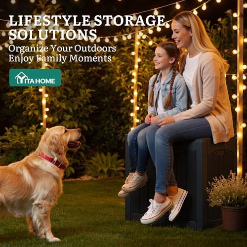 YITAHOME 31 Gallon Outdoor Storage Box - Image 3