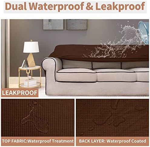Easy-Going 100% Waterproof Chair Couch Cover, Stretch Jacquard Sofa Cover - Image 3