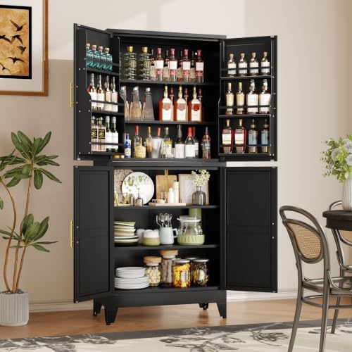 GAIOUS 74.8" Tall Metal Food Cabinet - Image 3