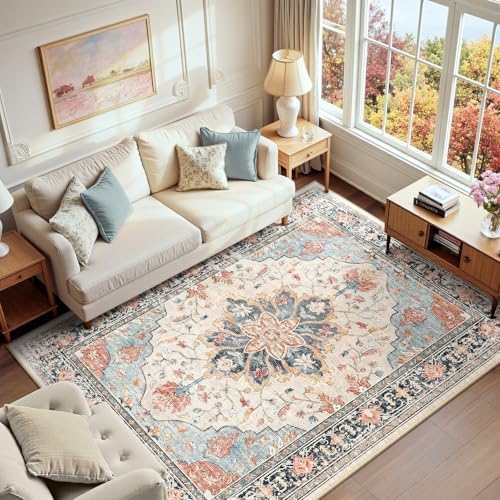 RELEANY Washable Area Rug by RELEANY
