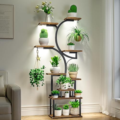VECELO 66.1" Tall Plant Stand Indoor by VECELO