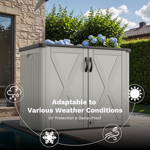 Greesum 26 Cuft Outdoor Storage Box - Image 5