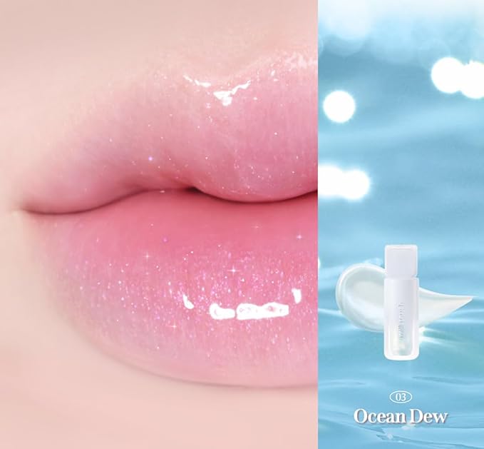 MILKTOUCH Dew Stain Sheer Lip Gloss (03 Ocean Dew, 0.14 Fl Oz (Pack of 1))