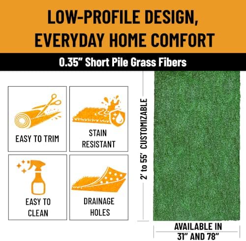 Ottomanson Artificial Turf Lite 78" x 22' - Image 4