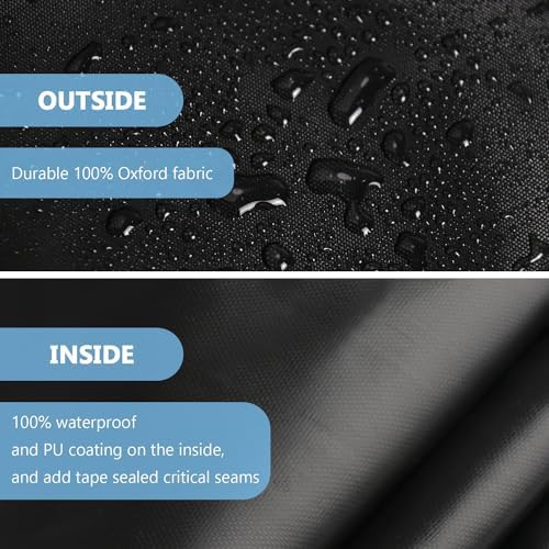 Patio Furniture Set Cover for 68 Inch Rectangle Outdoor Dining Table - Image 2