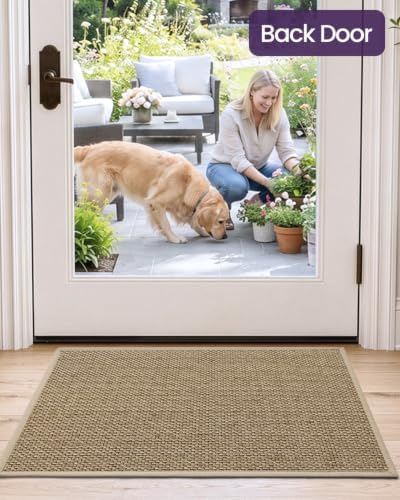 DEXI Ultra Thin Indoor Door Mat 17x30, Entrance Doormats - Image 3