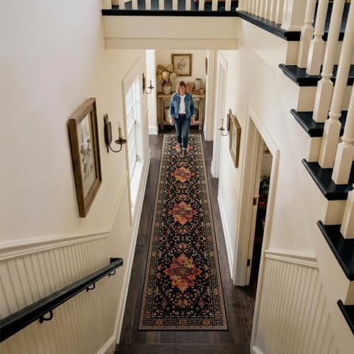 RELEANY Washable Area Rug, Runner 2'6"x14' - Image 3
