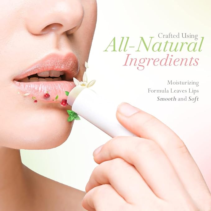Lip Balm Bulk Unlabeled - Made in USA 150 Pack Cherry Bulk Chapstick - Natural Ingredients Vitamin E Shea Butter - Custom Chapstick Bulk For Party & Wedding Favors