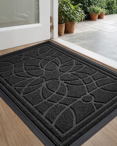 DEXI Front Door Mat Outside Entrance 24x36, Heavy Duty Non Slip by DEXI