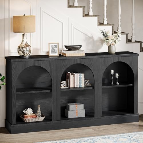 Tribesigns Black Console Table - Image 3