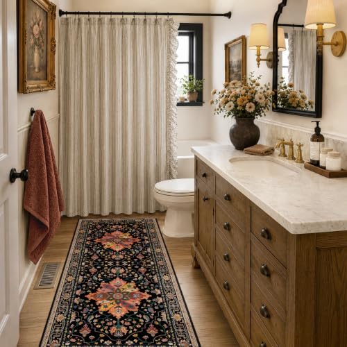 RELEANY Washable Area Rug, Runner 2'x6' - Image 2