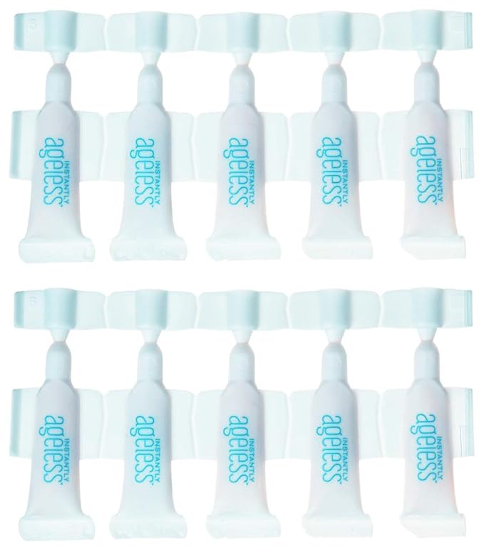 Instantly Ageless Facelift - Instant Eye Bag Remover Puffiness - 10 Vials - Instant Under Eye Bags Remover - Wrinkle Tightener - Instant Wrinkle Remover for Face Instant Lift