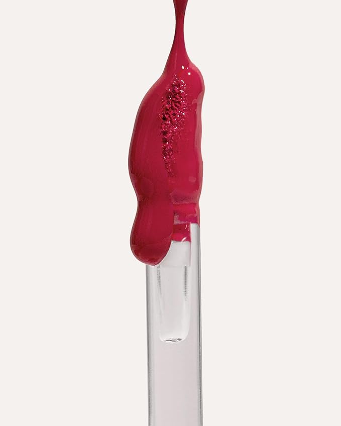 YENSA Super 8 Lip Oil, Natural Korean Moisturizing Gloss, No-Sticky Transparent Formula For Hydrating Lip Care (Boss Berry) .22 fl oz