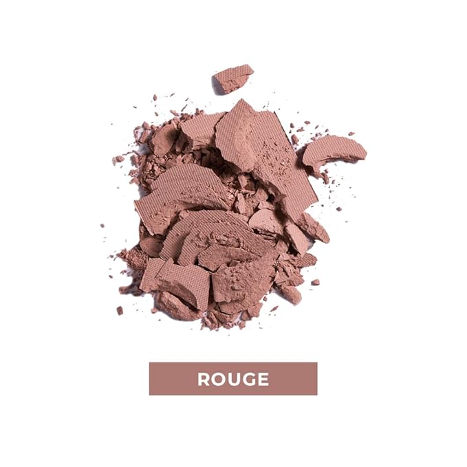 Lamel Blush Cheek Rouge Color Mini - Blendable Natural Blush Powder - Enhances & Defines Shapes & Features - Shading & Contouring Powder Blush - 4 Universal Shades - № 402 (Rouge) - 3.8g / 0.13 oz
