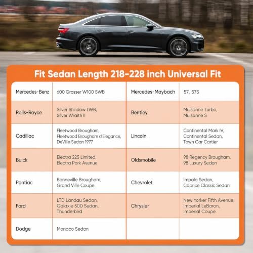 NEVERLAND Car Cover Waterproof All Weather - Image 6