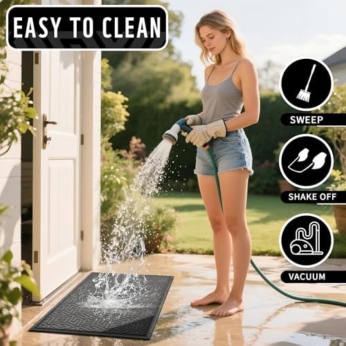 Yimobra Front Door Mat for Outside Entrance - Image 5