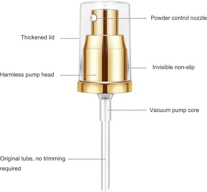 2Pack DW Foundation Pump for Estee Lauder Double Wear Pump 30ML Vacuum Pump Head Press Dedicated